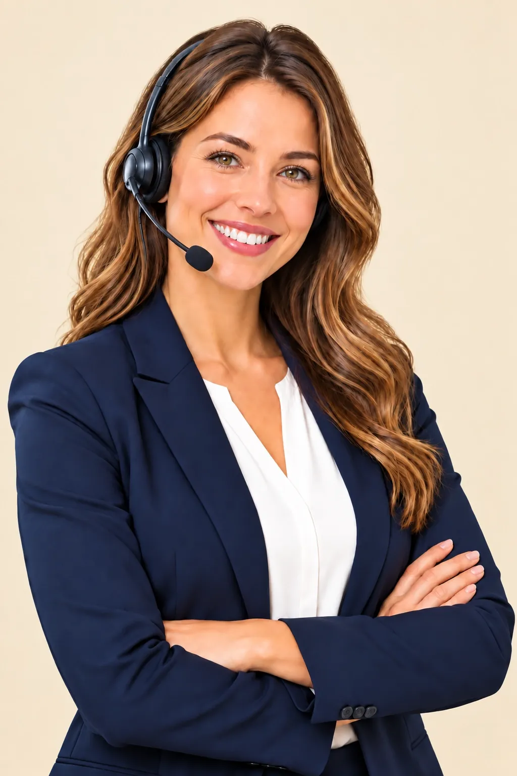 Wings N Ways reservation assistance agent wearing a headset